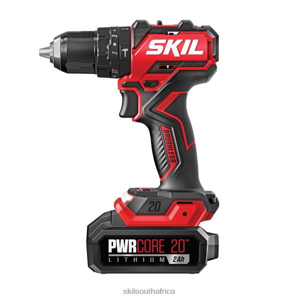 PWR CORE 20 Brushless 20V 1 2 IN. Compact Hammer Drill Kit SKIL P00T412 Tools P00T412 SKIL Drill South Africa Use Your Creativity Use SKIL saw to get the job done right