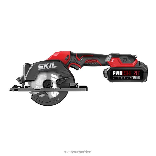 PWR CORE 20 Brushless 20V 4 1 2 IN. Compact Circular Saw Kit SKIL P00T411 Saws P00T411 SKIL Drill South Africa Use Your Creativity Use SKIL saw to get the job done right